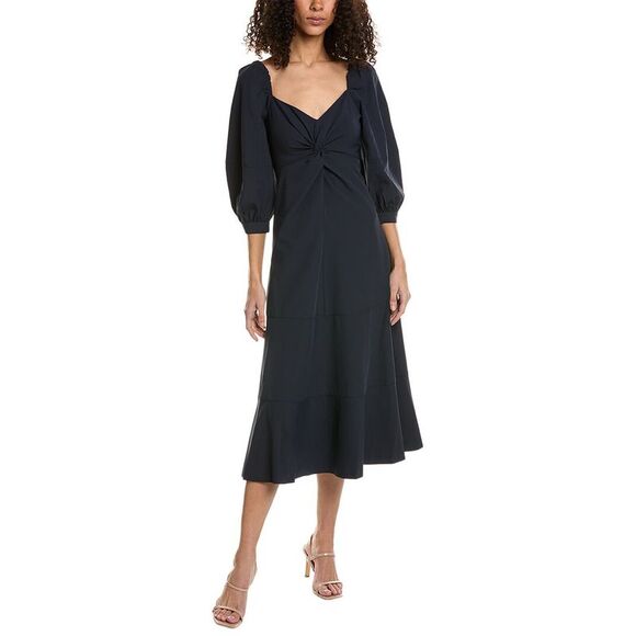 Cinq à Sept Dresses & Skirts - Cinq À Sept Womens  Kristina Midi Dress, Blue